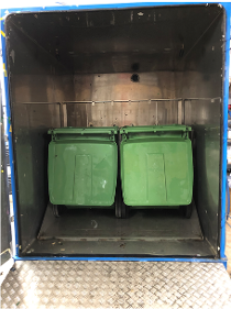 SveLog Kärltvätt Twin tvättar samtidigt 2 st PWS 370 eller 373 liters kärl
